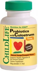Colostrum plus Probiotics 50g pudra (gust de portocale/ananas) Secom