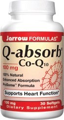 Q-absorb (CoQ-10 100mg) 30 capsule gelatinoase moi Secom