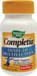 Completia Diabetic Multivitamin (fara fier) 30 tablete Secom