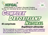 Complex detoxifiant natural 40cpr Hofigal