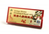 Ginkgo Biloba cu Ginseng & Royal Jelly (10 Fiole) Sanye Intercom