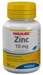 ZINC 10MG 30CPR Walmark