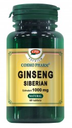 Premium Ginseng Siberian 1000mg 60tb Cosmo Pharm