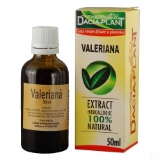 Tinctura de Valeriana 50ml Dacia Plant