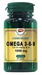 PREMIUM OMEGA 3-6-9 ULEI DE SEMINTE DE IN 1000 mg 60cps Cosmo Pharm